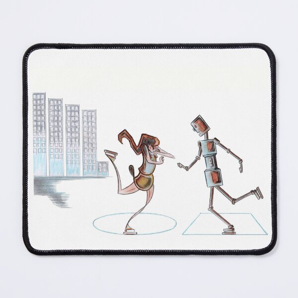 Item preview, The skater and the robot. designed and sold by Henri Armagnat.