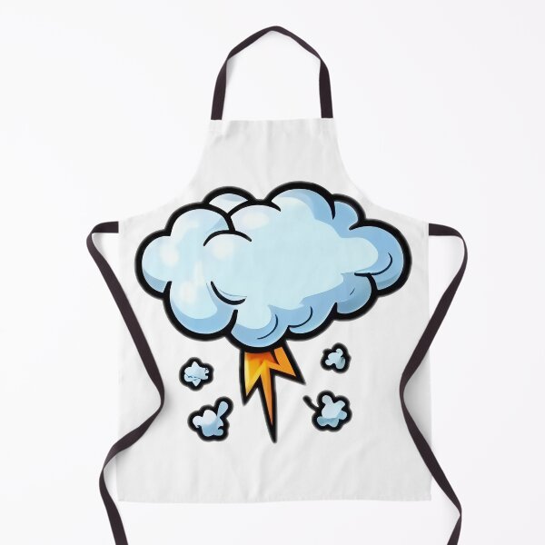 Item preview, Electric Sky Thundercloud Cartoon designed and sold by StickyGuys.