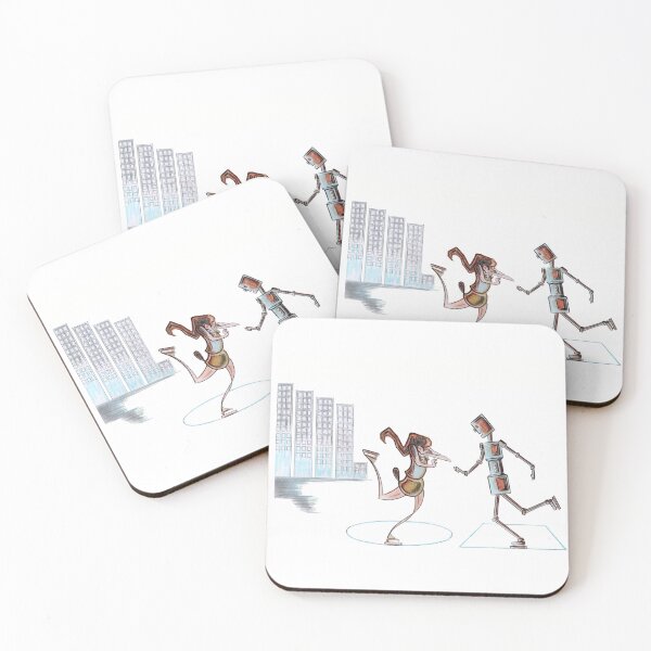 Item preview, The skater and the robot. designed and sold by Henri Armagnat.