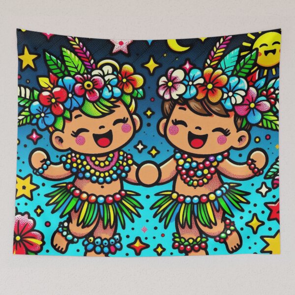 Item preview, Enchanting Hula Kids - 067 designed and sold by sagaofsilence.