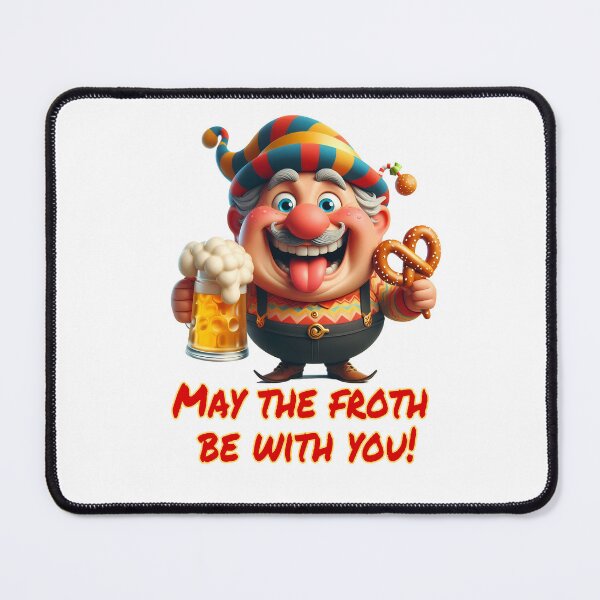Item preview, May the froth be with you!  designed and sold by Black Sands Art.