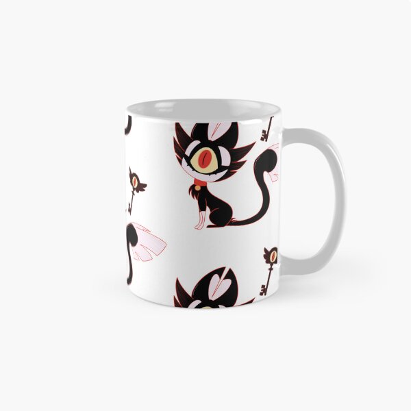 Item preview, KeeKee Hazbin Hotel Cat Key designed and sold by Tigerlilly Designs.