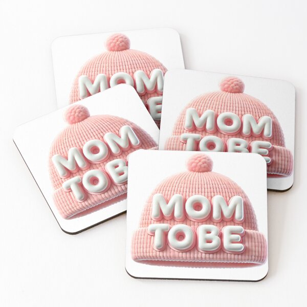 Item preview, Cute Baby Hat "Mom To Be" Baby Announcement Design designed and sold by StyLeHi.