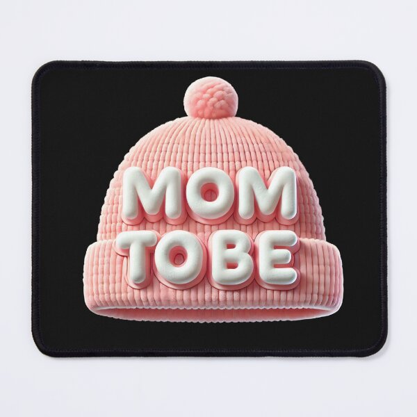 Item preview, Cute Baby Hat "Mom To Be" Baby Announcement Design designed and sold by StyLeHi.