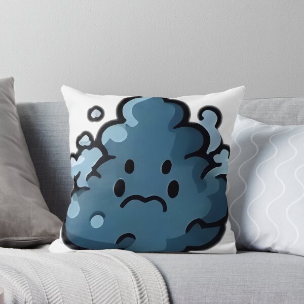 Item preview, Sulky Raincloud - Kawaii Weather Emoticon designed and sold by StickyGuys.