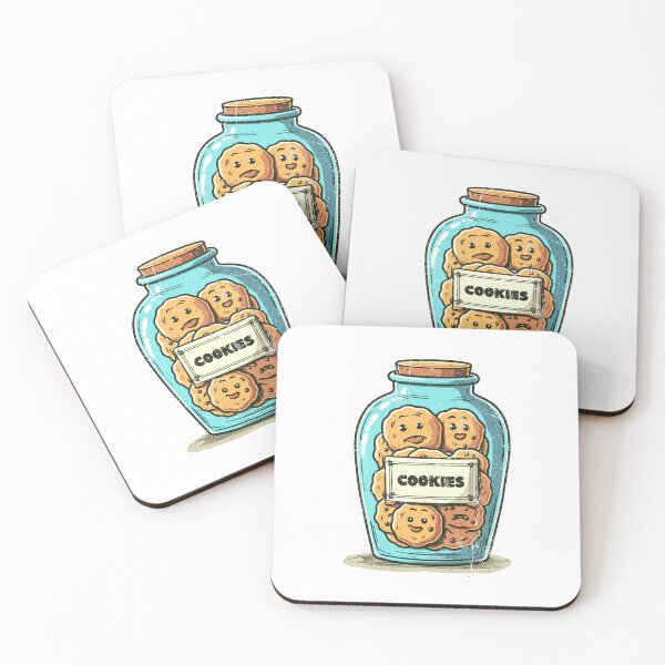 Item preview, A Vintage Cartoon Jar for Cookies vintage style designed and sold by dakaseli.