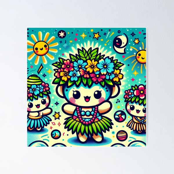 Item preview, Enchanting Hula Kids - 068 designed and sold by sagaofsilence.