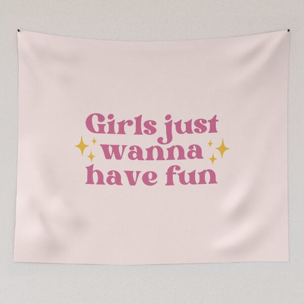Item preview, Girls just wanna have fun designed and sold by Neadoodles.