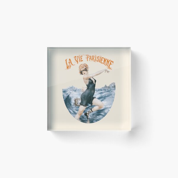 Item preview, La Vie Parisienne - Un pince sans rire ou le souvenir du métro - Art Deco designed and sold by elektronen.