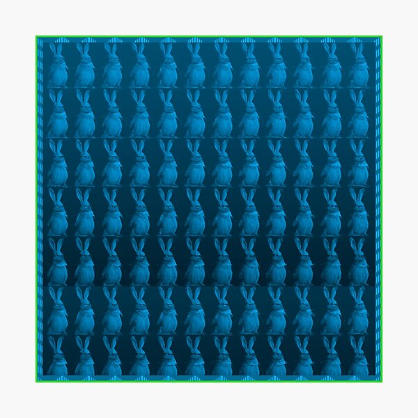 Item preview, Rabbit dancer blue designed and sold by Arttiiist.