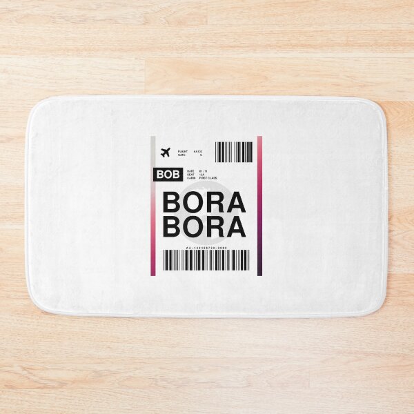 Item preview, Bora Bora Boarding Pass designed and sold by RabbitK.