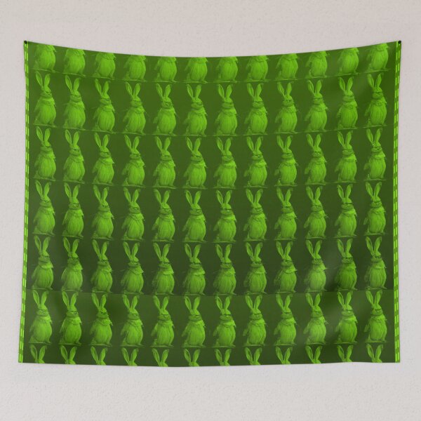 Item preview, Rabbit dancer green designed and sold by Arttiiist.
