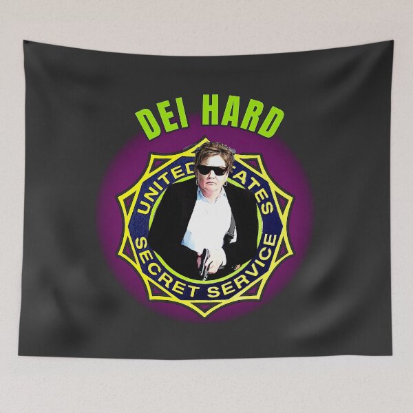 Item preview, "DEI Hard" Diversity, Equity, and Inclusion Presidential Detail designed and sold by Sanctum Icons.