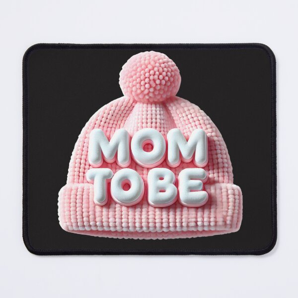 Item preview, Mom To Be Baby Announcement Design with Cute Baby Cap designed and sold by StyLeHi.