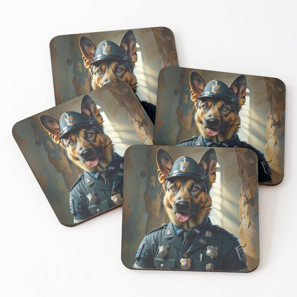 Item preview, Officer Friendly Pooch designed and sold by AngiesGoodDeals.