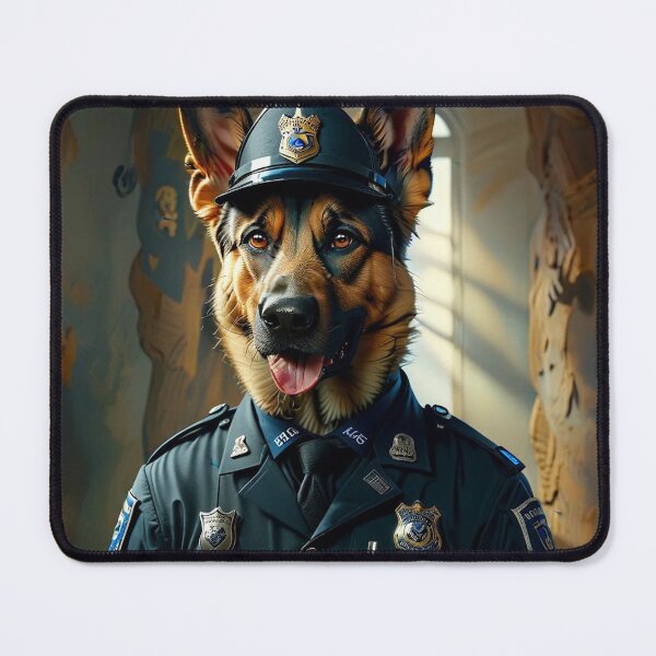 Item preview, Officer Friendly Pooch designed and sold by AngiesGoodDeals.