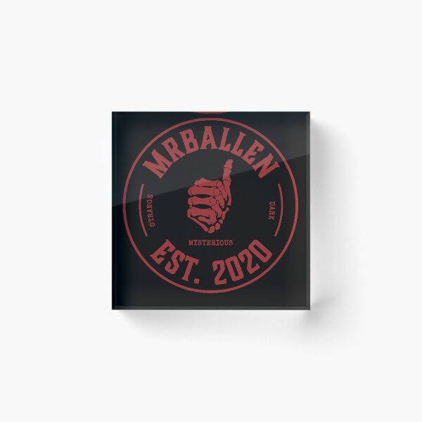 Item preview, Mr Ballen strange dark mysterious est 2020 Mrballen designed and sold by RedeRx.