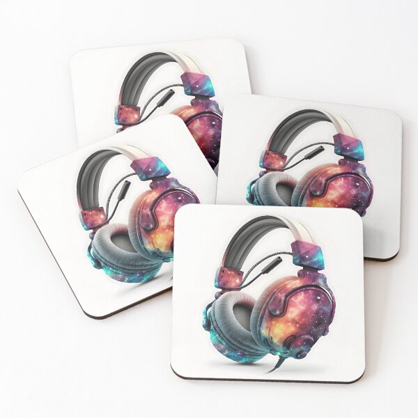 Item preview, Gaming Headset Celestial Nebula Style designed and sold by MoorehanDy.