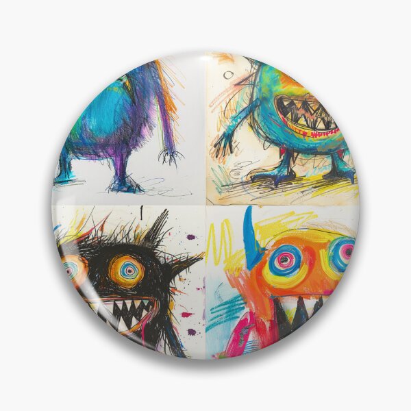 Item preview,  SCRIBBLE MONSTERS : CRAYON SCREAMERS beta  designed and sold by Zen Candy 3000 Travis Nicholas Zariwny.