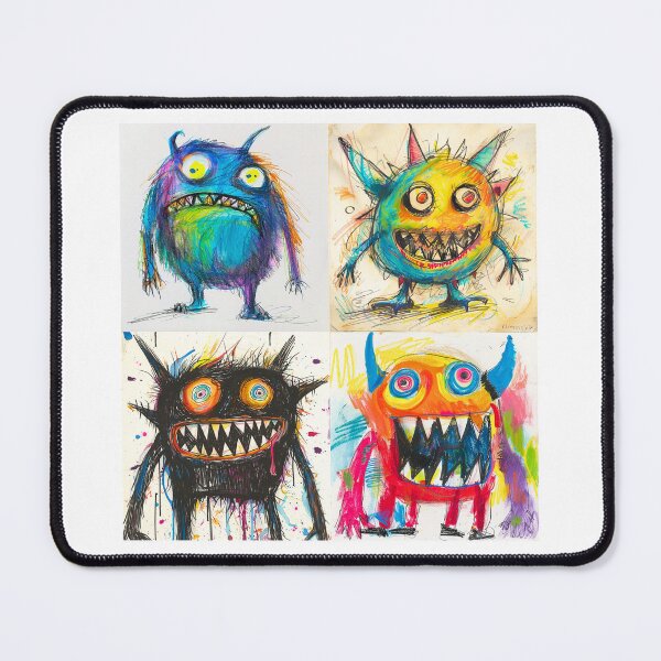 Item preview,  SCRIBBLE MONSTERS : CRAYON SCREAMERS beta  designed and sold by Zen Candy 3000 Travis Nicholas Zariwny.