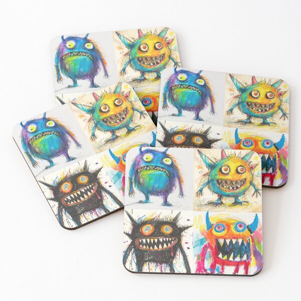 Item preview,  SCRIBBLE MONSTERS : CRAYON SCREAMERS beta  designed and sold by Zen Candy 3000 Travis Nicholas Zariwny.