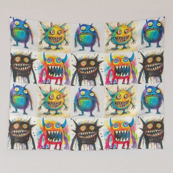 Item preview,  SCRIBBLE MONSTERS : CRAYON SCREAMERS beta  designed and sold by Zen Candy 3000 Travis Nicholas Zariwny.