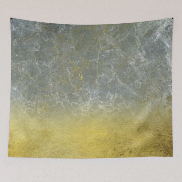 Item preview, Gold Leaf Into Blue Marble designed and sold by Tej2point0.