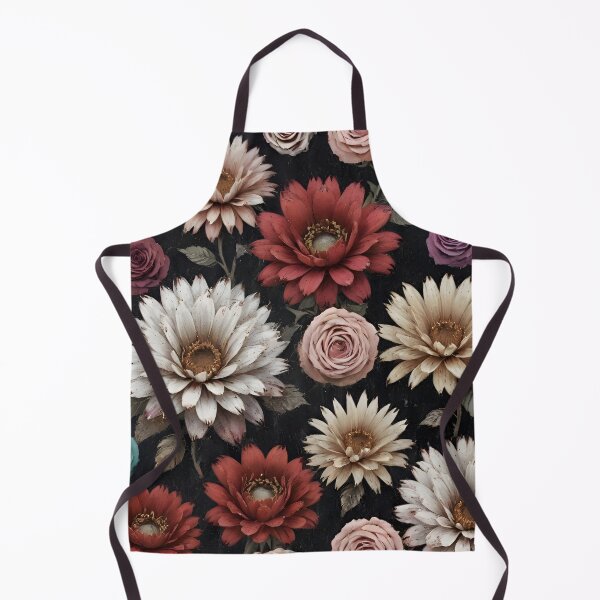Artikelvorschau, Grunge-Blumenmuster, dunkle Gothic-Blumen entworfen und verkauft von patterncrow.