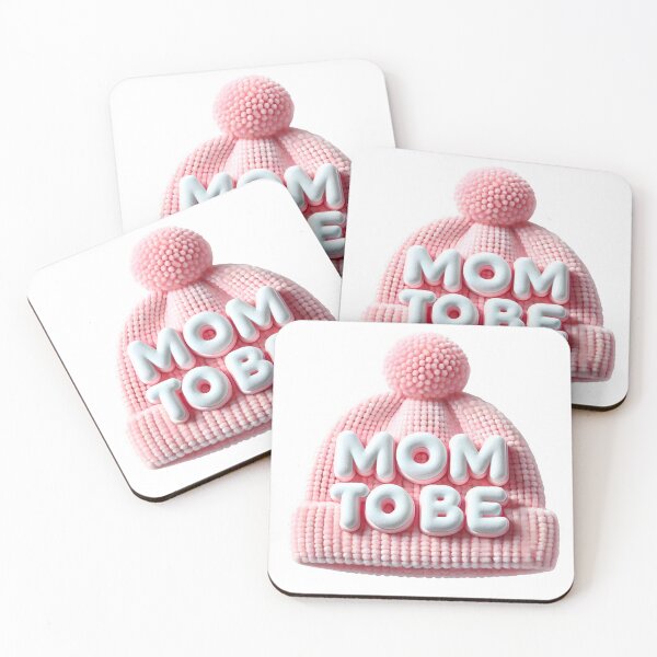 Item preview, Mom To Be Baby Announcement Design with Cute Baby Cap designed and sold by StyLeHi.