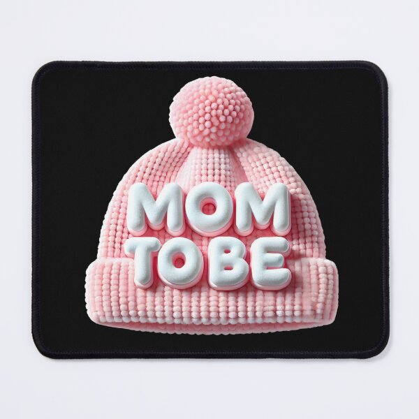 Item preview, Mom To Be Baby Announcement Design with Cute Baby Cap designed and sold by StyLeHi.