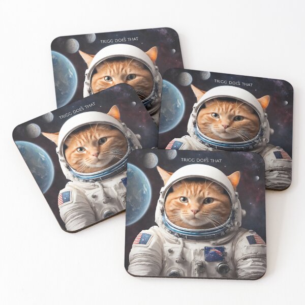 Item preview, TRIGG DOES THAT - Astronaut Ginger Cat designed and sold by TriggDoesThat.