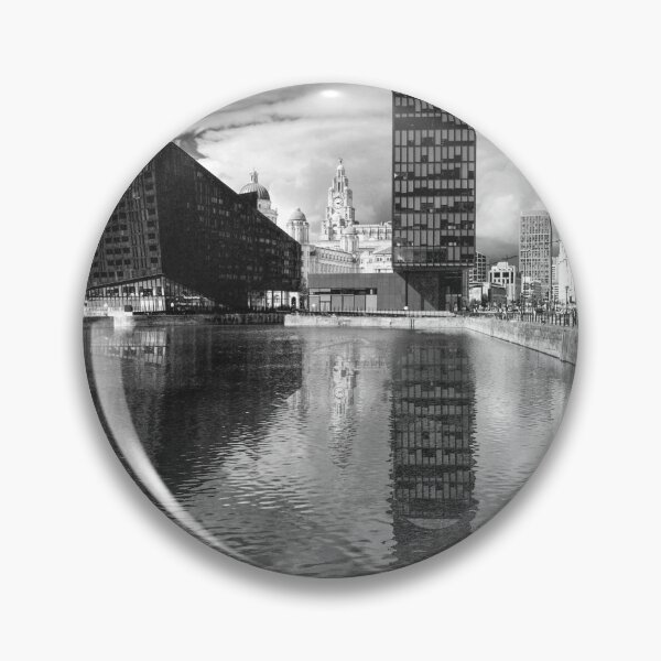 Item preview, Liverpool Reflections BW designed and sold by Alisonchambers2.