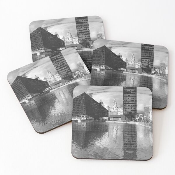 Item preview, Liverpool Reflections BW designed and sold by Alisonchambers2.