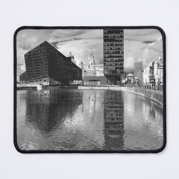 Item preview, Liverpool Reflections BW designed and sold by Alisonchambers2.