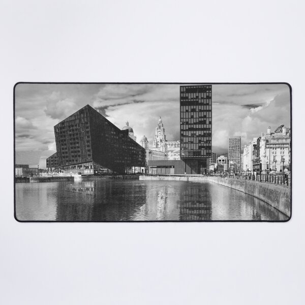 Item preview, Liverpool Reflections BW designed and sold by Alisonchambers2.