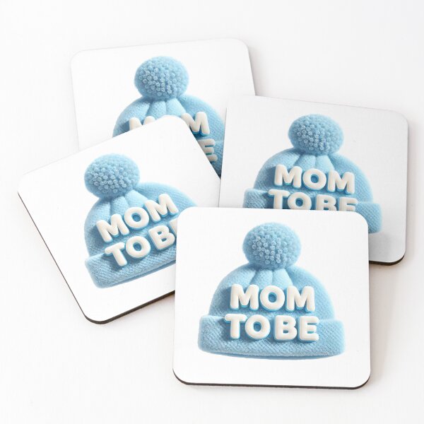Item preview, Mom To Be Baby Announcement Design with Cute Baby Cap designed and sold by StyLeHi.