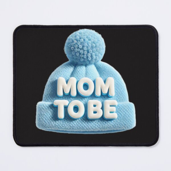Item preview, Mom To Be Baby Announcement Design with Cute Baby Cap designed and sold by StyLeHi.