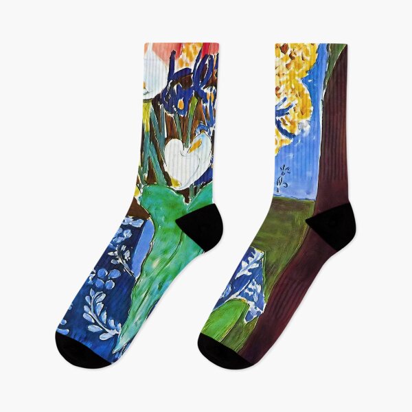 Item preview, Henri Matisse, Calla Lilies, Irises and Mimosas, 1913, Art Print, Post-Impressionism, Henri Matisse Print, Flower Painting, Henri Matisse Art designed and sold by Artistic Gift Print.