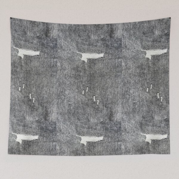 Item preview, Black Denim Scratch designed and sold by Binsagar.