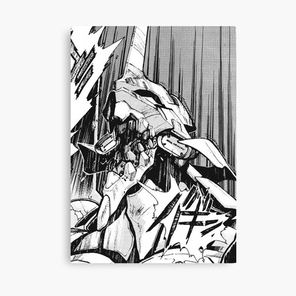 Evangelion Unit 01 Berserk Manga Canvas Print By Willyumkdot Redbubble