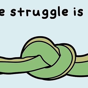 Artwork thumbnail, The Struggle is Eel by Bountiful Bean