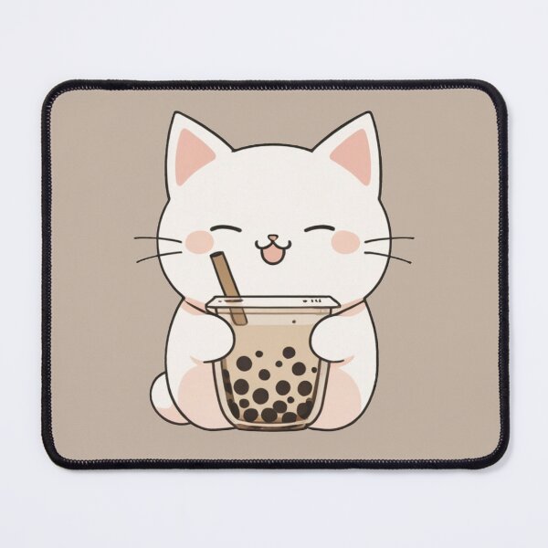Item preview, Bubble Tea Cat: Sips & Purrs designed and sold by IsaStudio.