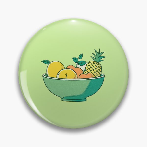 Item preview, Delicious fruit bowl Illustration designed and sold by ilomuilo.