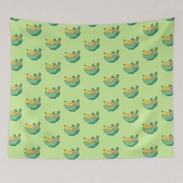 Item preview, Delicious fruit bowl Illustration designed and sold by ilomuilo.