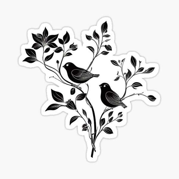 Item preview, Feathered Friends designed and sold by Nebula-and-Me.