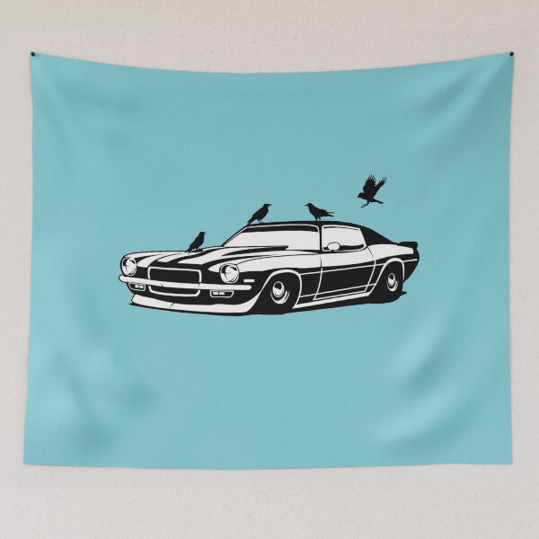 Item preview, Ravens on the Camaro designed and sold by PeppermintThief.