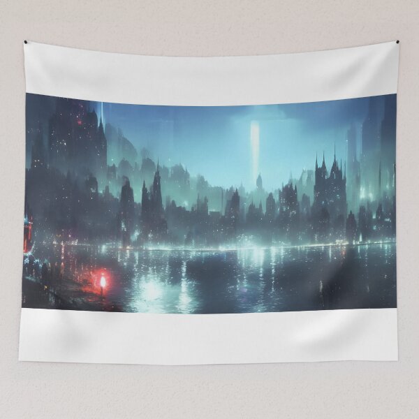 Item preview, The City Across The Water designed and sold by Adrian I Barnett.