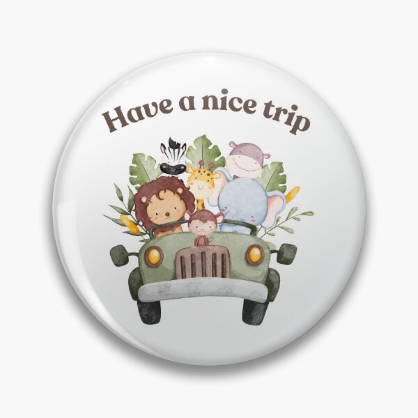 Item preview, Que tengas un buen viaje con todos los animales. designed and sold by EverythingMY.