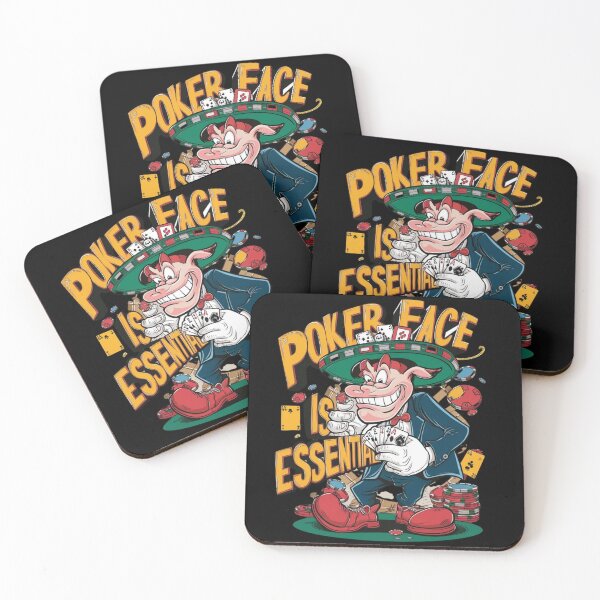Item preview, Pokerface is essential - Poker hands - Casino vibes designed and sold by JansenGS.