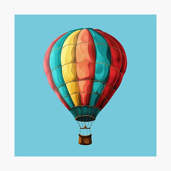 Artikelvorschau, Heißluftballon entworfen und verkauft von Myra365Art.